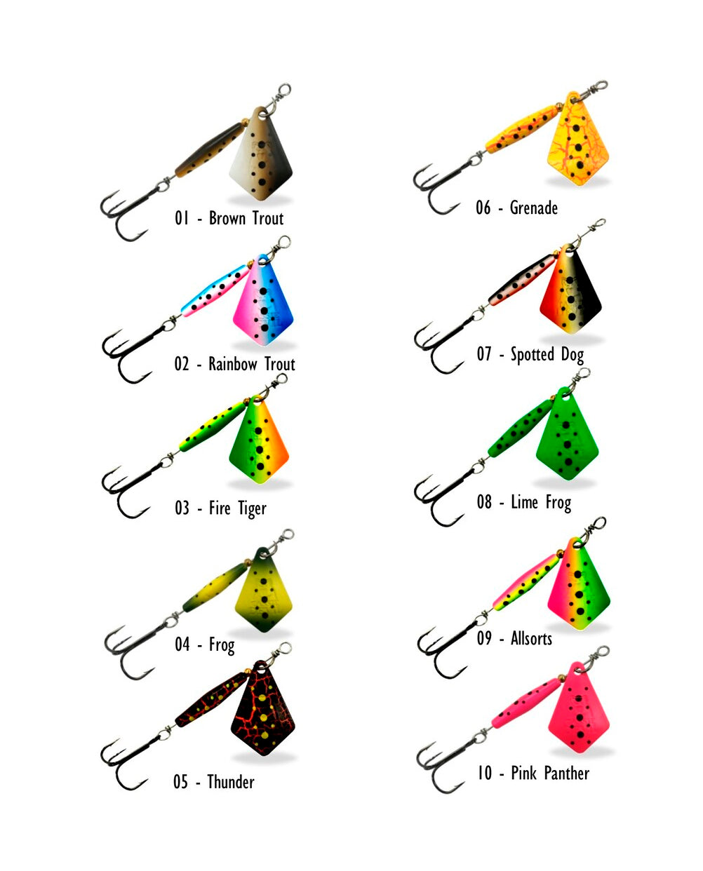 Tassie Devil Blade Spinner 3.8gmTrout Lures