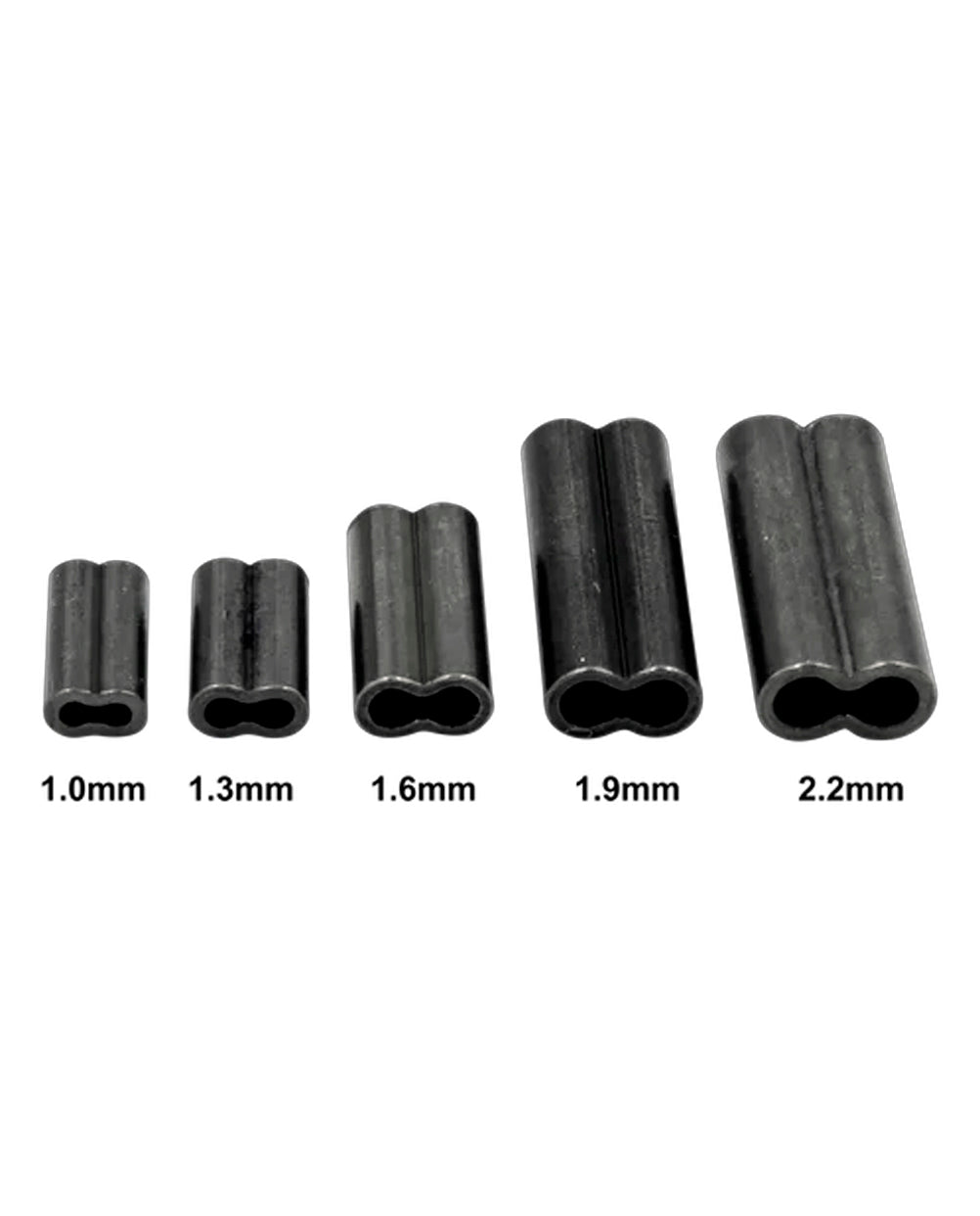 Shogun Double Brass Crimp 25 pack