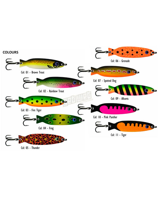 Tasmanian Devil Pegron Lures