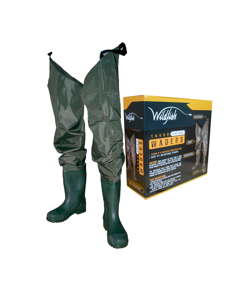 Wildfish PVC/Nylon Thigh Waders
